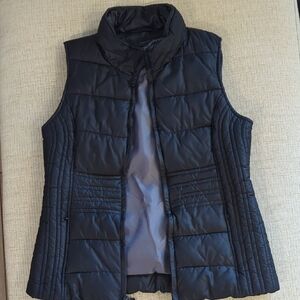 Classic Calvin Klein Black Puffer Jacket Vest